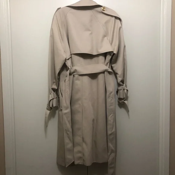 NWT $595 Alice + Olivia Adrien Trench Coat XS - Picture 11 of 15